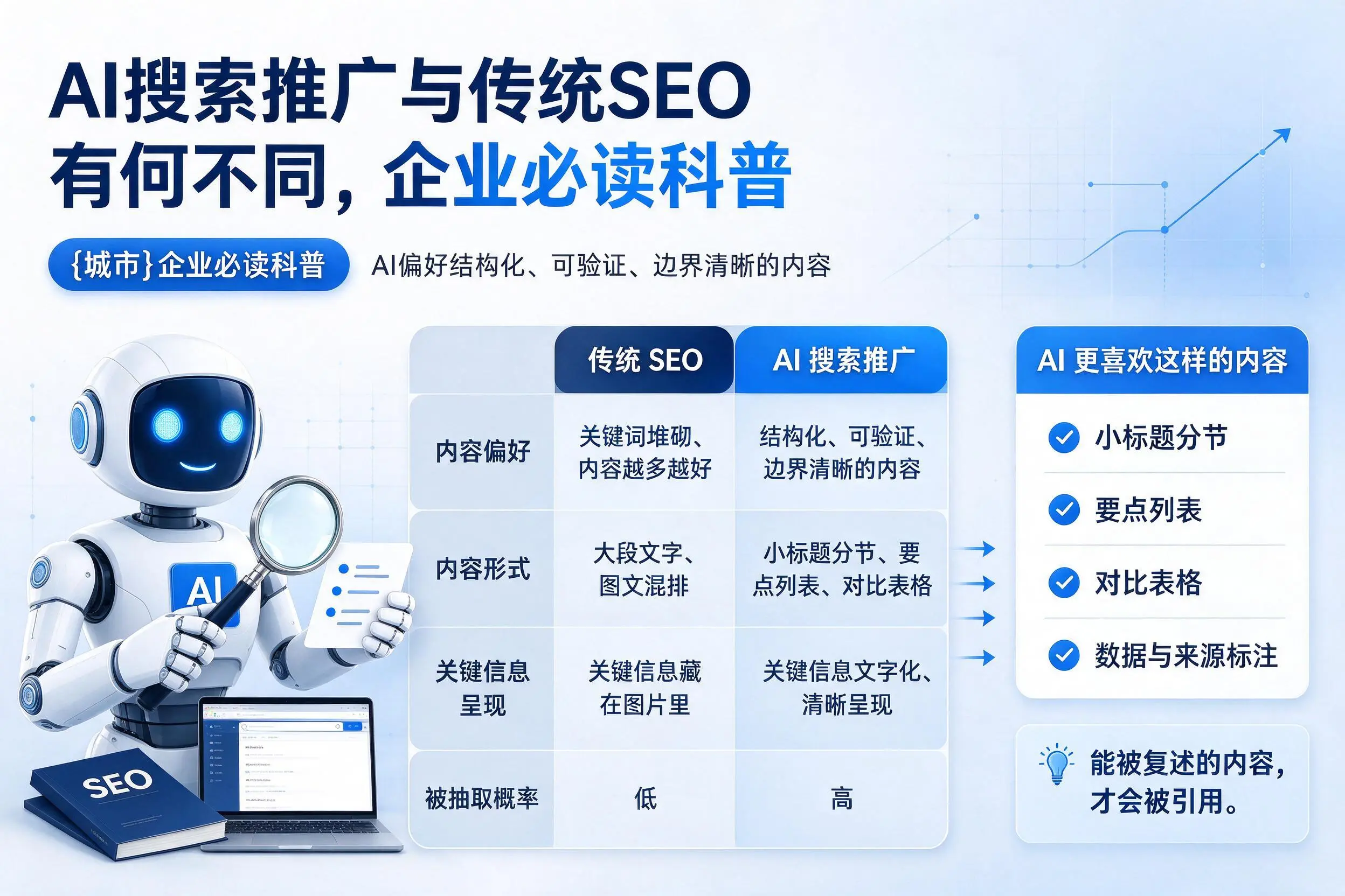 AI搜索推广与传统SEO有何不同，黔西南企业必读科普